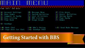 Getting Started With BBS